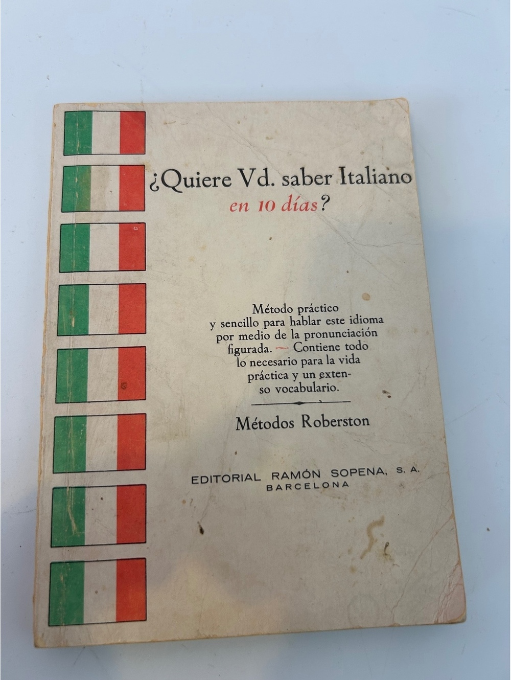 ¿Quiere Vd. saber Italiano en 10 dias?